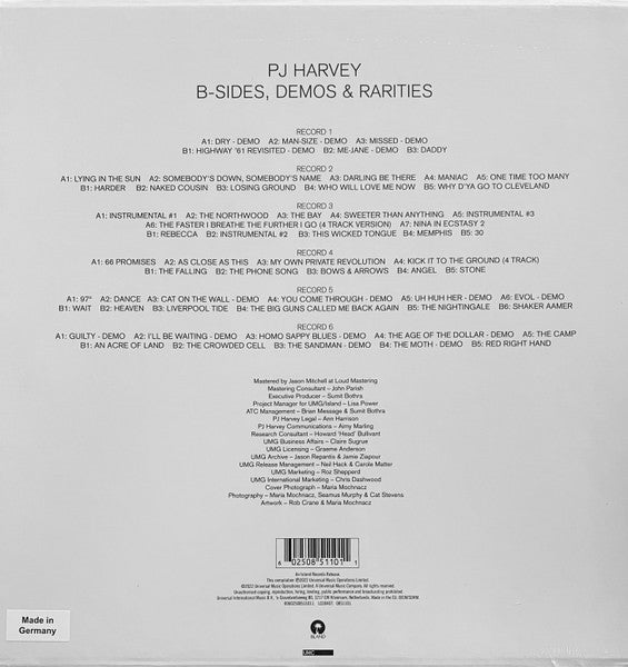 PJ Harvey - B-Sides, Demos & Rarities Box Set (Used LP)