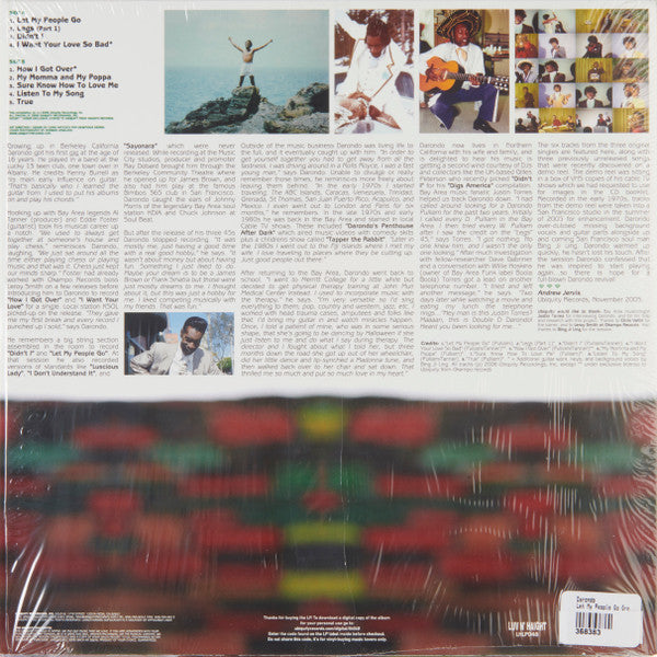 Darondo - Let My People Go (Green) (Used LP)