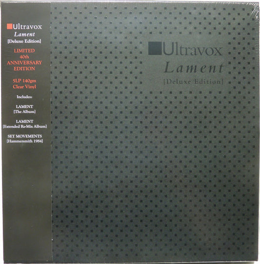Ultravox - Lament Box Set (Clear) (Used LP)