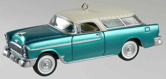 CLASSIC CARS: 1955 CHEVROLET NOMAD - HALLMARK-ORNAMENT