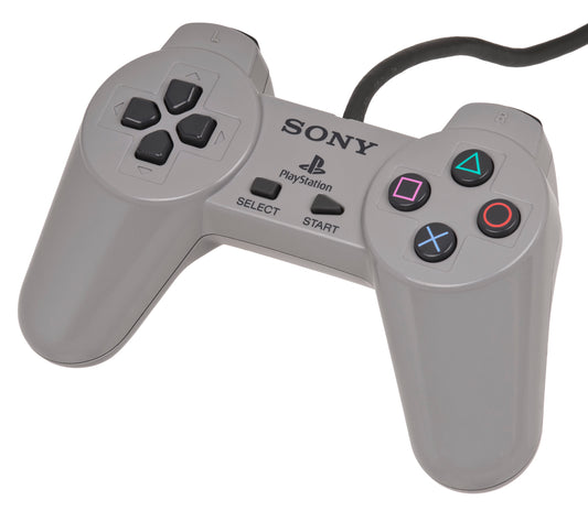 PS1 CONTROLLER (HARDWARE)  - PS1-GREY