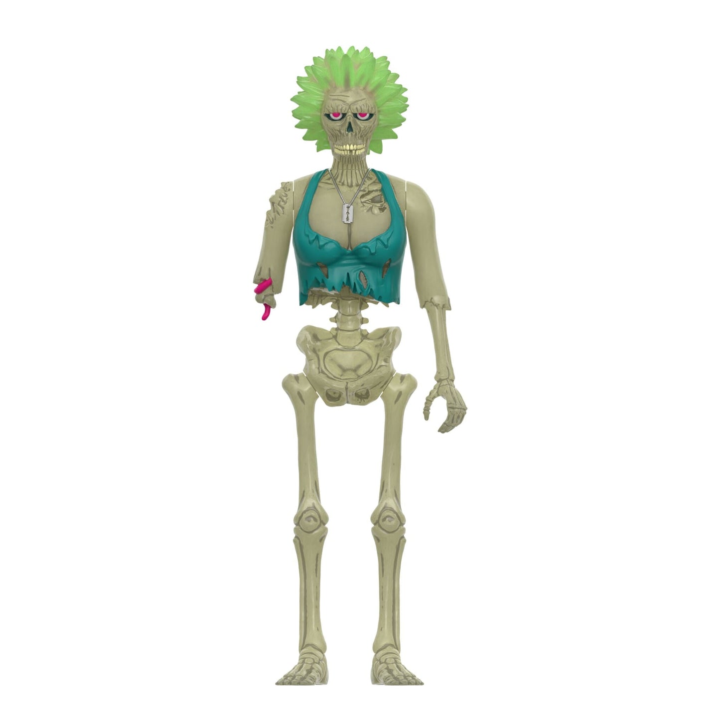 RETURN OF THE LIVING DEAD: ZOMBIE TRASH/ZOMBIE SUICIDE - REACTION-3.75"-SET OF 2-GLOW IN THE DARK