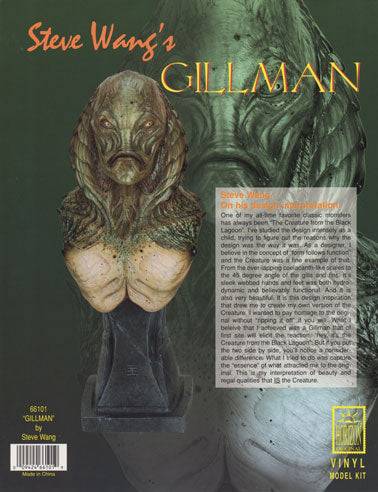 GILLMAN (STEVE WANG) - MODEL KIT-HORIZON-66101 (SEALED)(CREATURE FROM THE BLACK LAGOON)