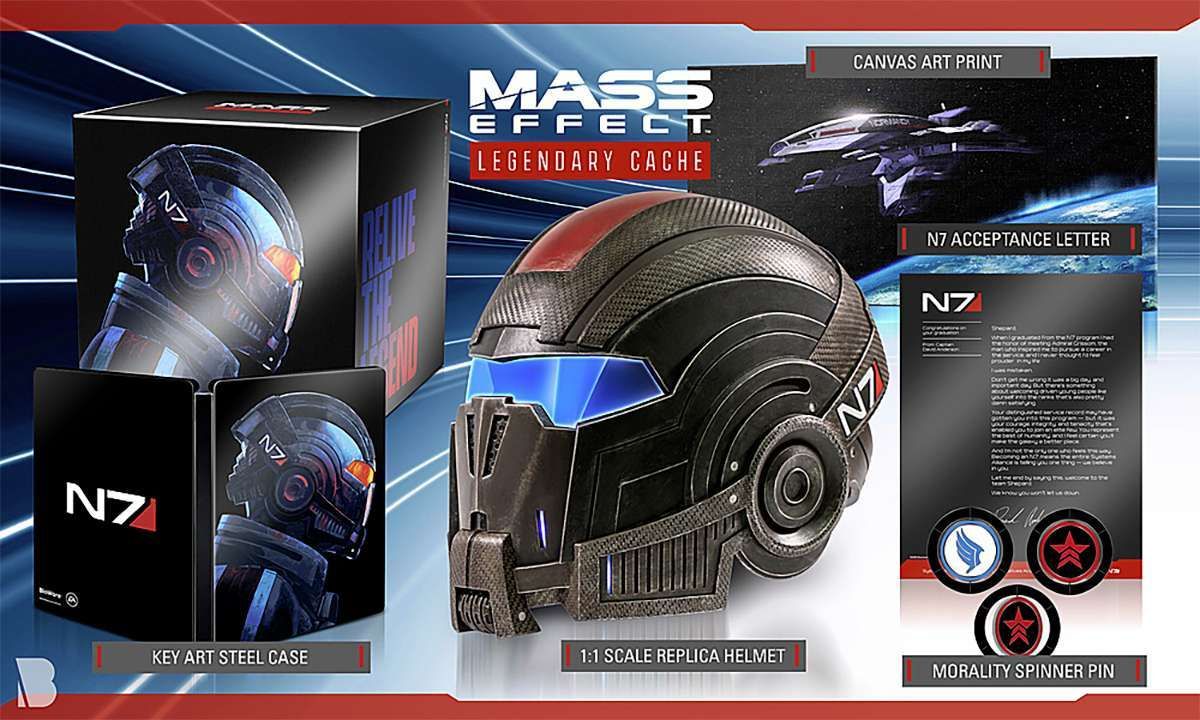 MASS EFFECT LEGENDARY CACHE EXCLUSIVE - PS3-GAME NOT INCLUDED