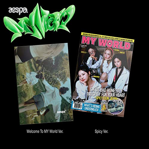 AESPA - MY WORLD (ZINE SPICY VERSION)