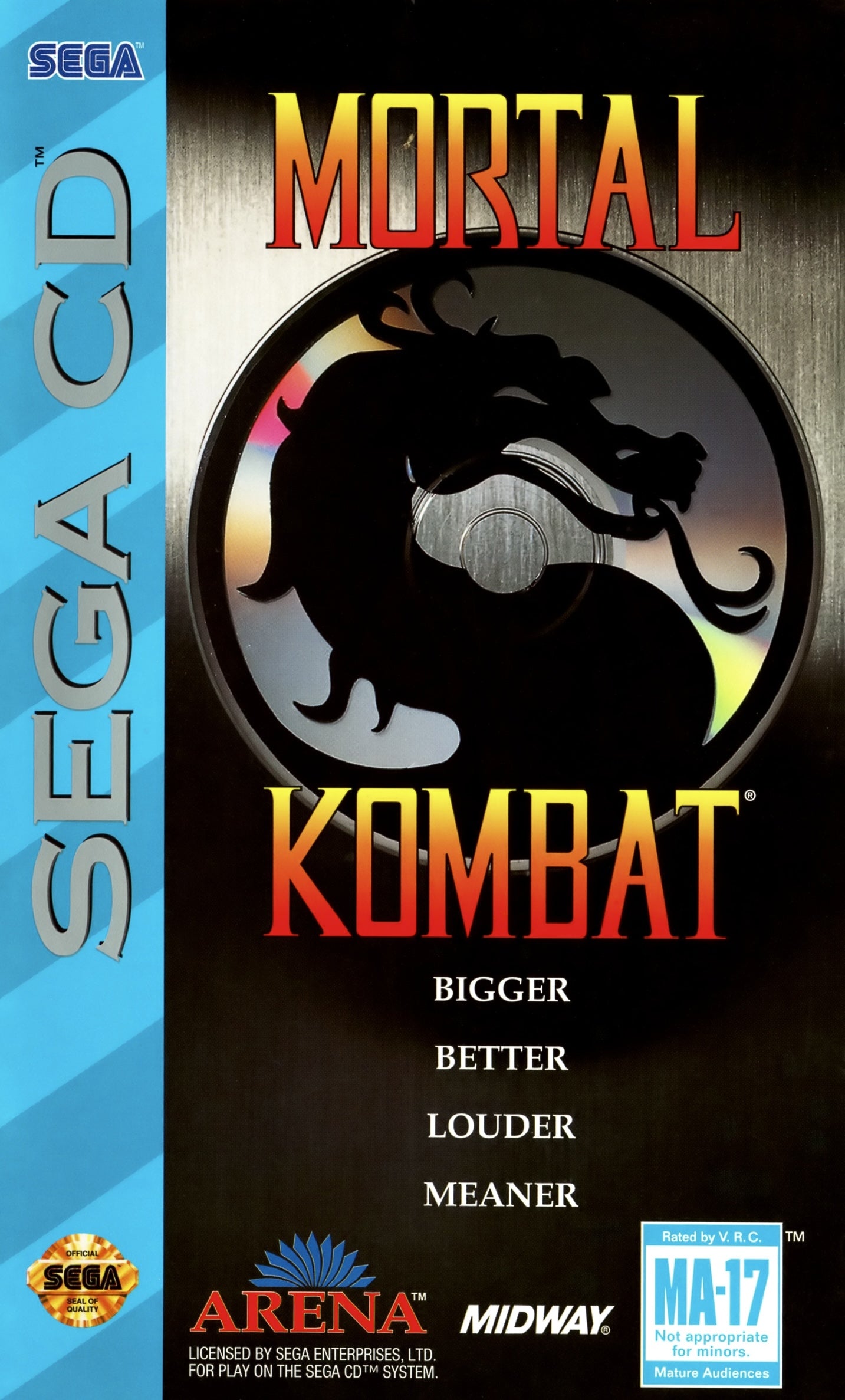 MORTAL KOMBAT (1992)  - SEGACD