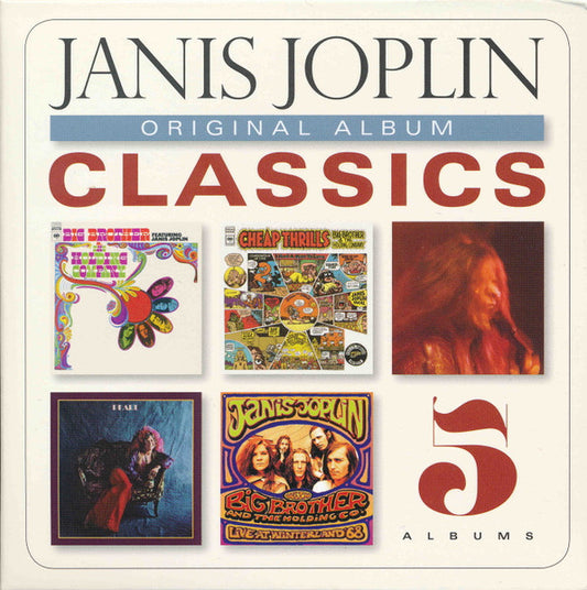 JOPLIN, JANIS  - ORIGINAL ALBUM CLASSICS (5CDS)