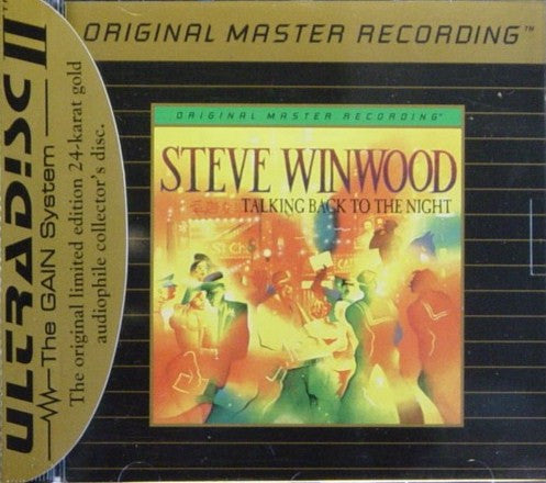 WINWOOD, STEVE  - TALKING BACK TO THE NIGHT (ULTRADISC)