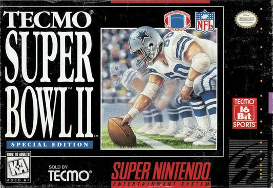 TECMO SUPER BOWL II: SPECIAL EDITION  - SNES