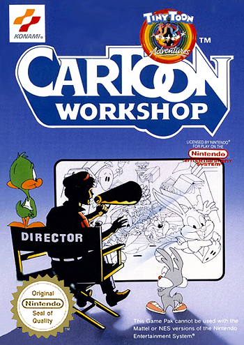 TINY TOON ADVENTURES: CARTOON WORKSHOP  - NES