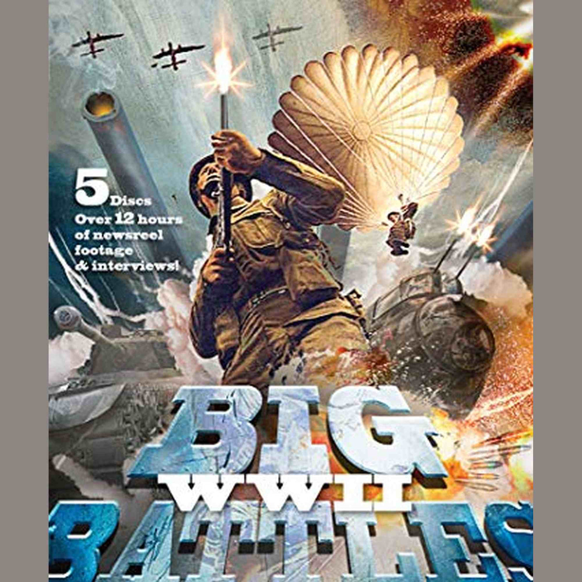 BIG BATTLES OF WORLD WAR II: V1-5 BOXSET