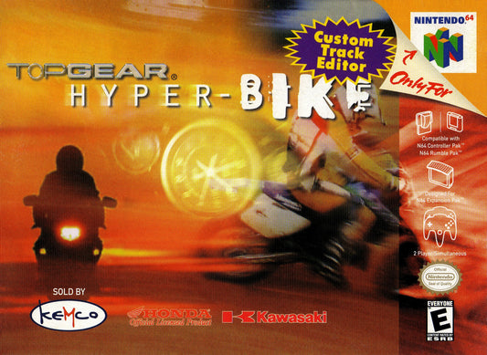 TOP GEAR HYPER-BIKE  - N64