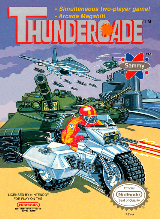 THUNDERCADE  - NES (W/BOX)