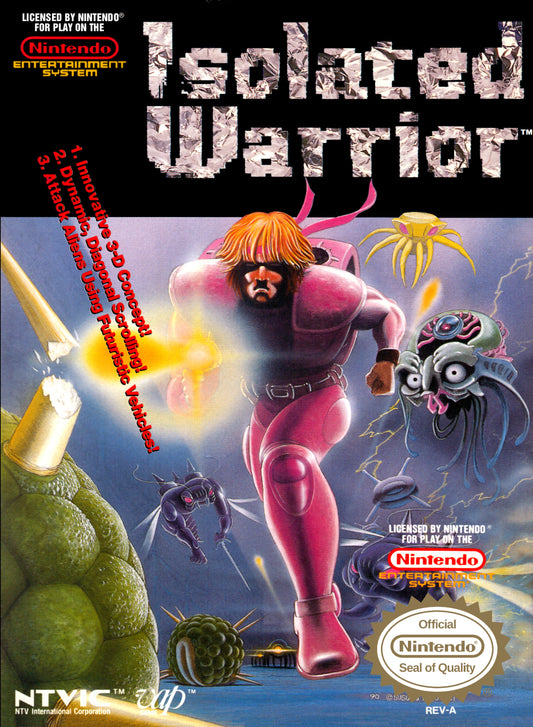 ISOLATED WARRIOR  - NES