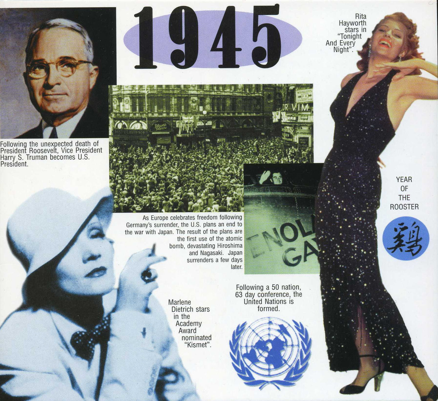 VARIOUS  - A TIME TO REMEMBER 1945