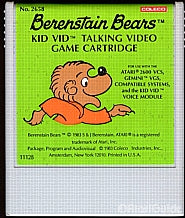 BERENSTAIN BEARS  - ATARI2600
