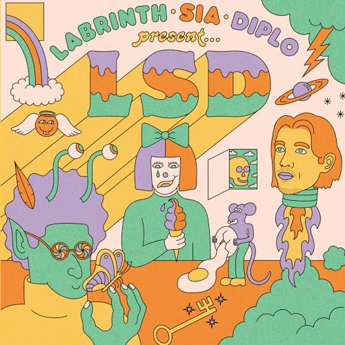 LSD - LABRINTH, SIA & DIPLO PRESENTS... LSD (5TH ANNIVERSARY EDITION) (SEA GLASS LP)