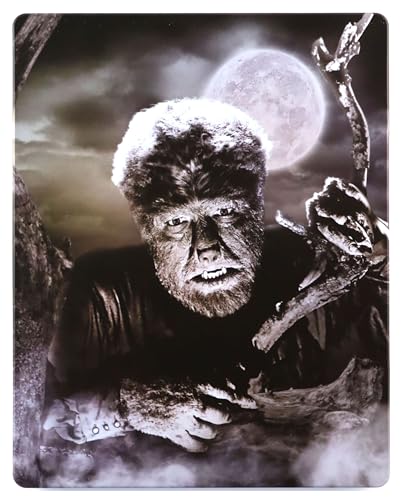 WOLF MAN - BLU-4K-1941.-INC. BLU-STEELBOOK