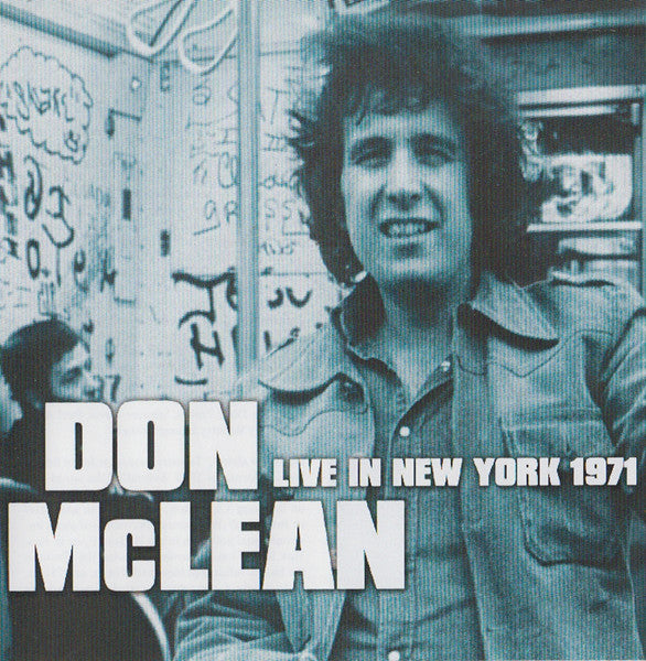 MCLEAN, DON  - LIVE IN NEW YORK 1971