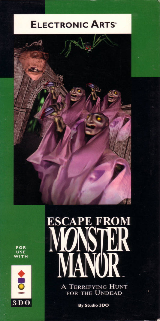 ESCAPE FROM MONSTER MANOR  - 3DO