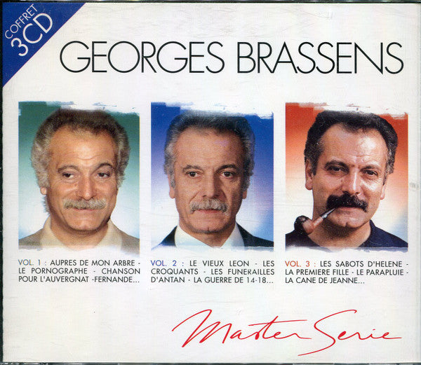 BRASSENS, GEORGES  - MASTER SERIES V1-3