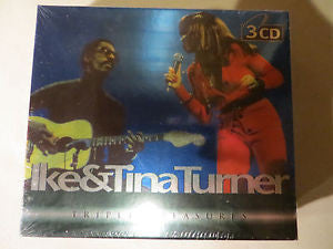TURNER, IKE & TINA  - TRIPLE TREASURES (3CDS)
