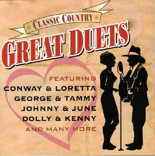 VARIOUS  - CLASSIC COUNTRY: GREAT DUETS (2CDS)