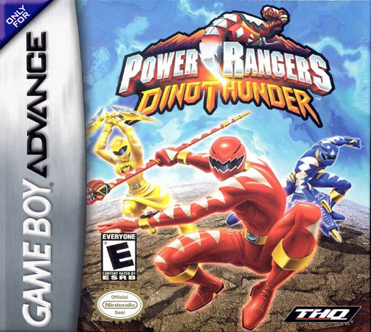 POWER RANGERS: DINO THUNDER  - GBA