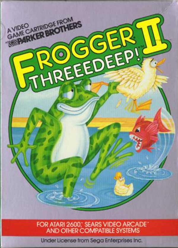 FROGGER II: THREEEDEEP  - ATARI2600