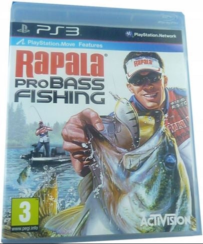 RAPALA PRO BASS FISHING (W/ROD & REEL)  - PS3