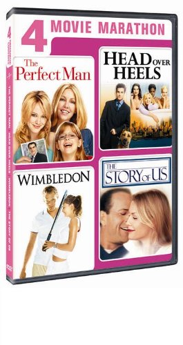 PERFECT MAN/HEAD OVER HEALS/WIMBLEDON/ST - DVD-4 MOVIE MARATHON: ROMANTIC COMEDY CO