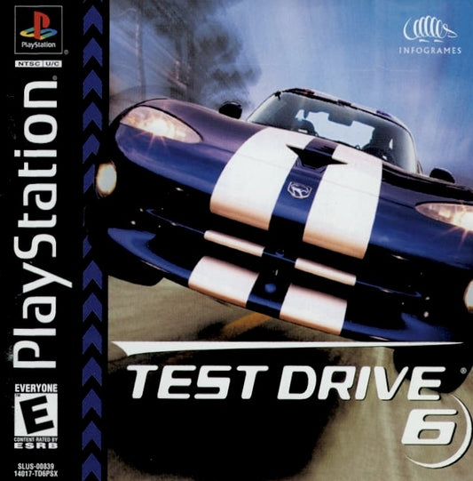 TEST DRIVE 6  - PS1