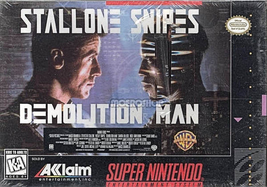 DEMOLITION MAN  - SNES