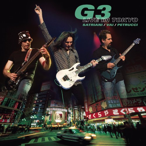 G3 (SATRIANI/JOHNSON/VAI)  - G3 LIVE IN TOKYO