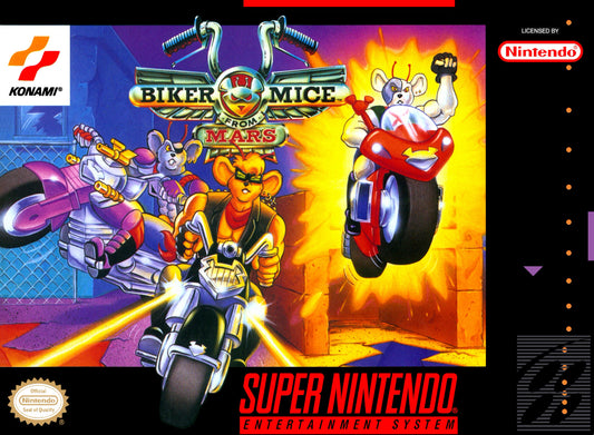 BIKER MICE FROM MARS  - SNES