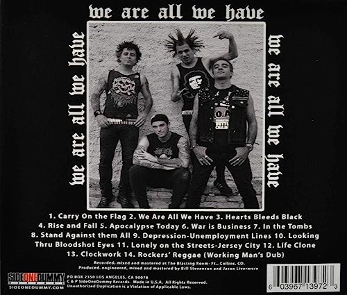 CASUALTIES - WE ARE ALL WE HAVE (CD)