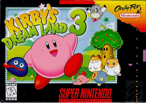 KIRBY'S DREAM LAND 3  - SNES