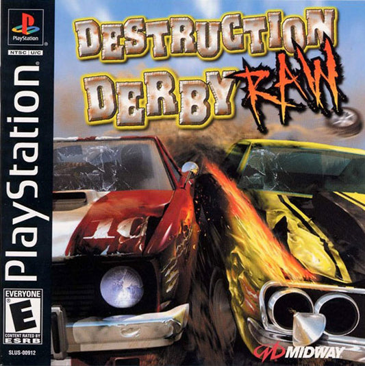 DESTRUCTION DERBY RAW  - PS1
