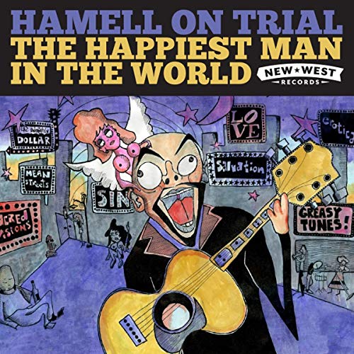 HAMELL ON TRIAL - THE HAPPIEST MAN IN THE-LP/DIG