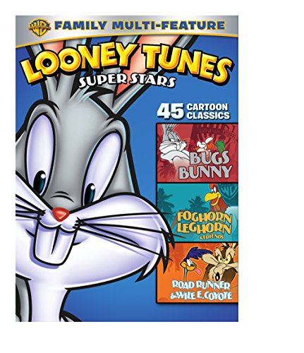 LOONEY TUNES SUPER STARS - DVD-BUGS BUNNY/FOGHORN LEGHORN/ROAD RUNN