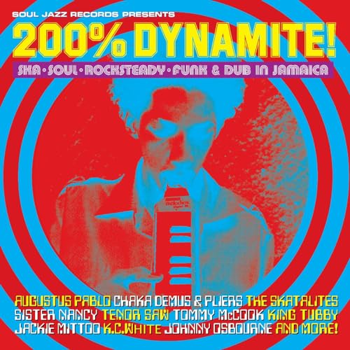 SOUL JAZZ RECORDS PRESENTS - 200% DYNAMITE! SKA, SOUL, ROCKSTEADY, FUNK & DUB IN JAMAICA (CD)