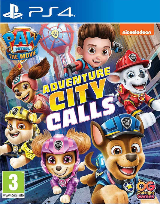 PAW PATROL: THE MOVIE: ADVENTURE CITY CA  - PS4