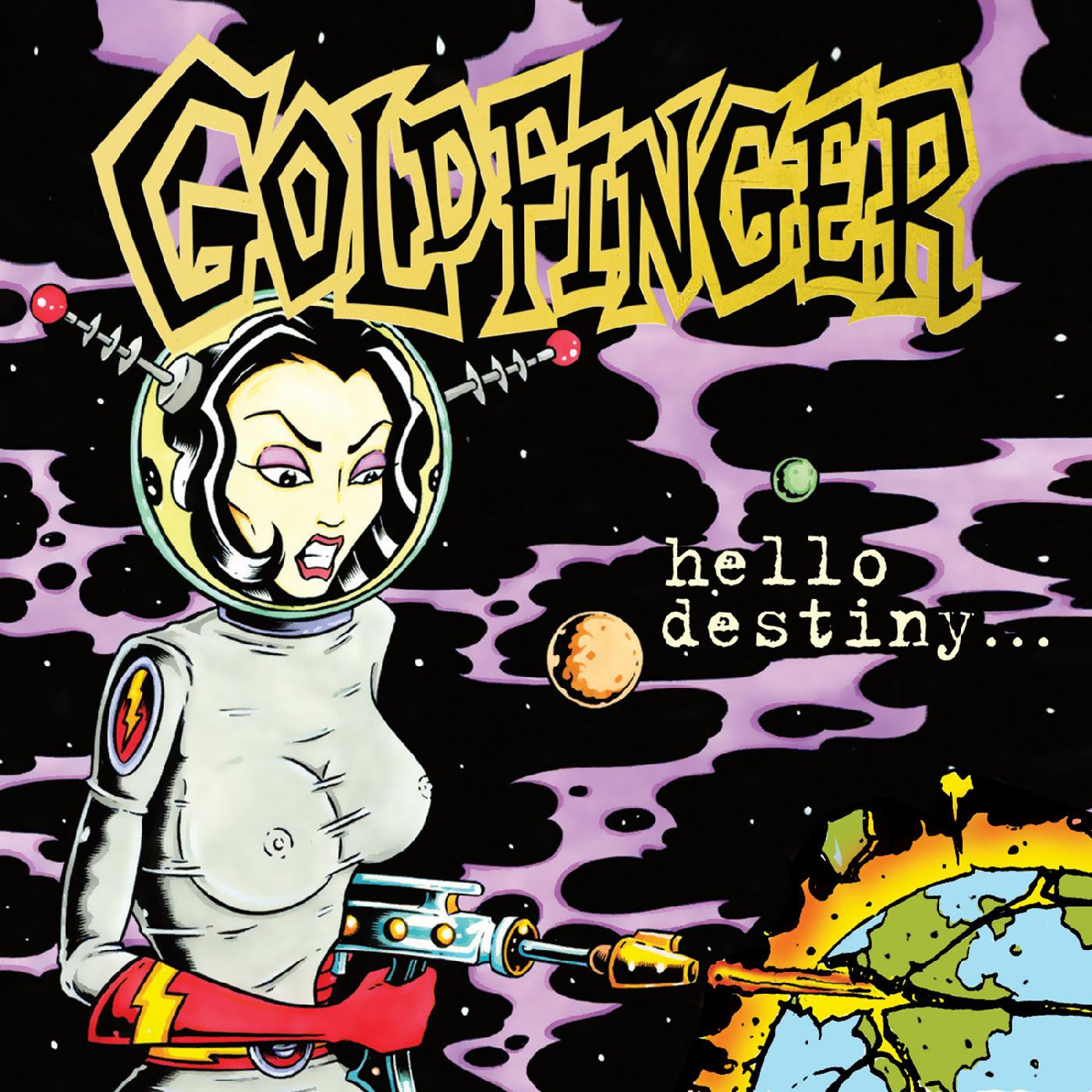 GOLDFINGER - HELLO DESTINY (PURPLE BLAST VINYL)