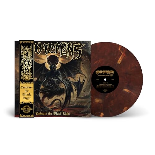 100 DEMONS - EMBRACE THE BLACK LIGHT (SPIRITUAL OBLITERATION MARBLE VINYL)