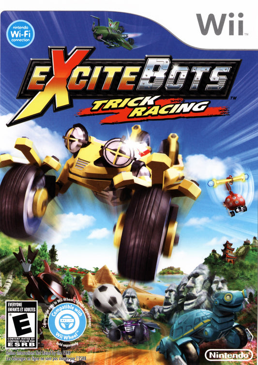 EXCITEBOTS: TRICK RACING (W/WHEEL)  - WII