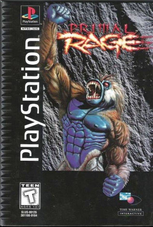 PRIMAL RAGE (LONGBOX)  - PS1