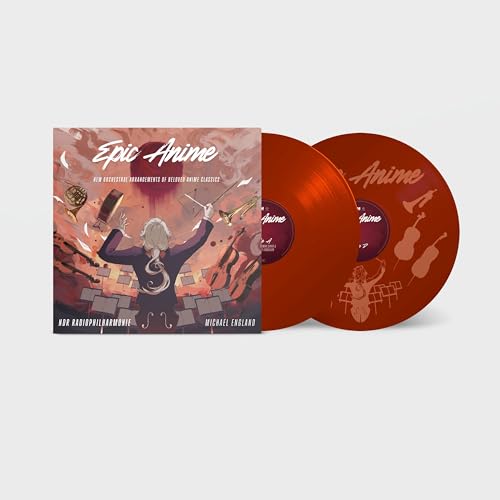 NDR RADIOPHILHARMONIE & MICHAEL ENGLAND - EPIC ANIME (OXBLOOD COLOR VINYL)