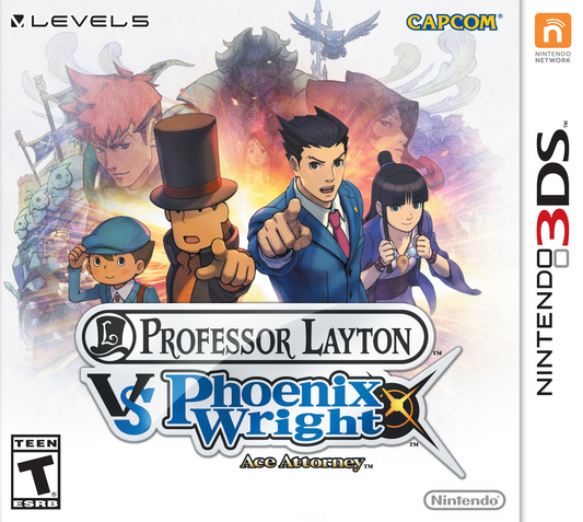 PROFESSOR LAYTON VS. PHOENIX WRIGHT ACE  - 3DS