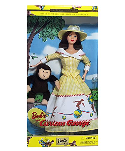 BARBIE & CURIOUS GEORGE - MATTEL-2000