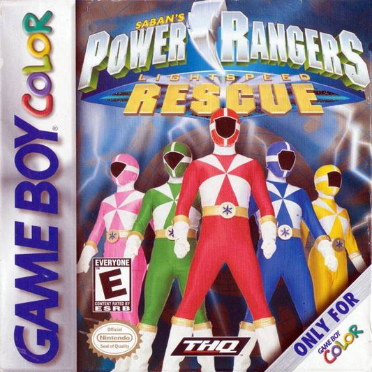 POWER RANGERS: LIGHTSPEED RESCUE  - GBC